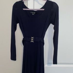 Navy Blue midi dress